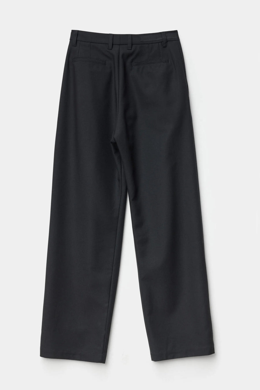 ADNYM TUCK TROUSERS IN BLACK