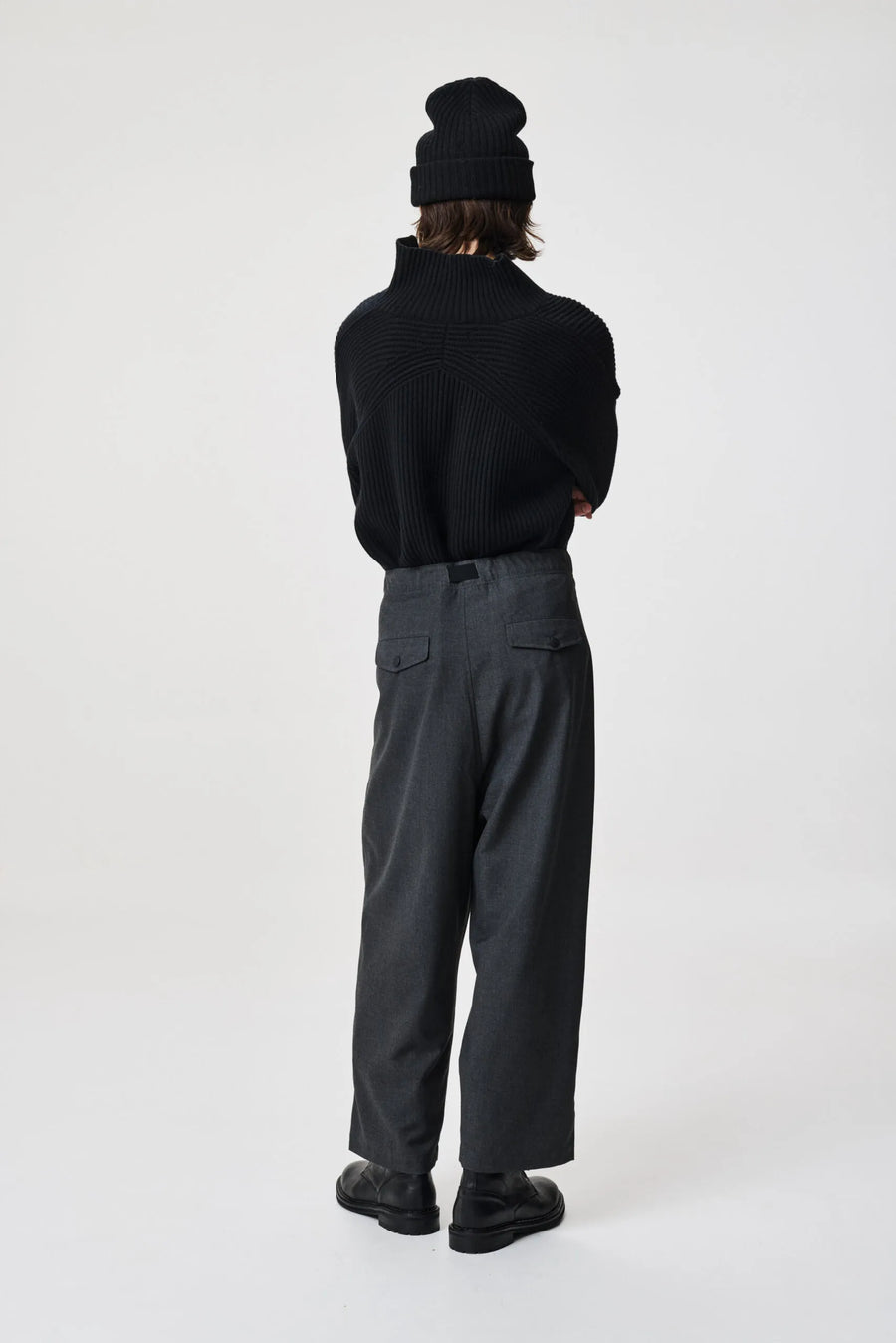 ADNYM MATSU TROUSERS IN TROPICAL GREY
