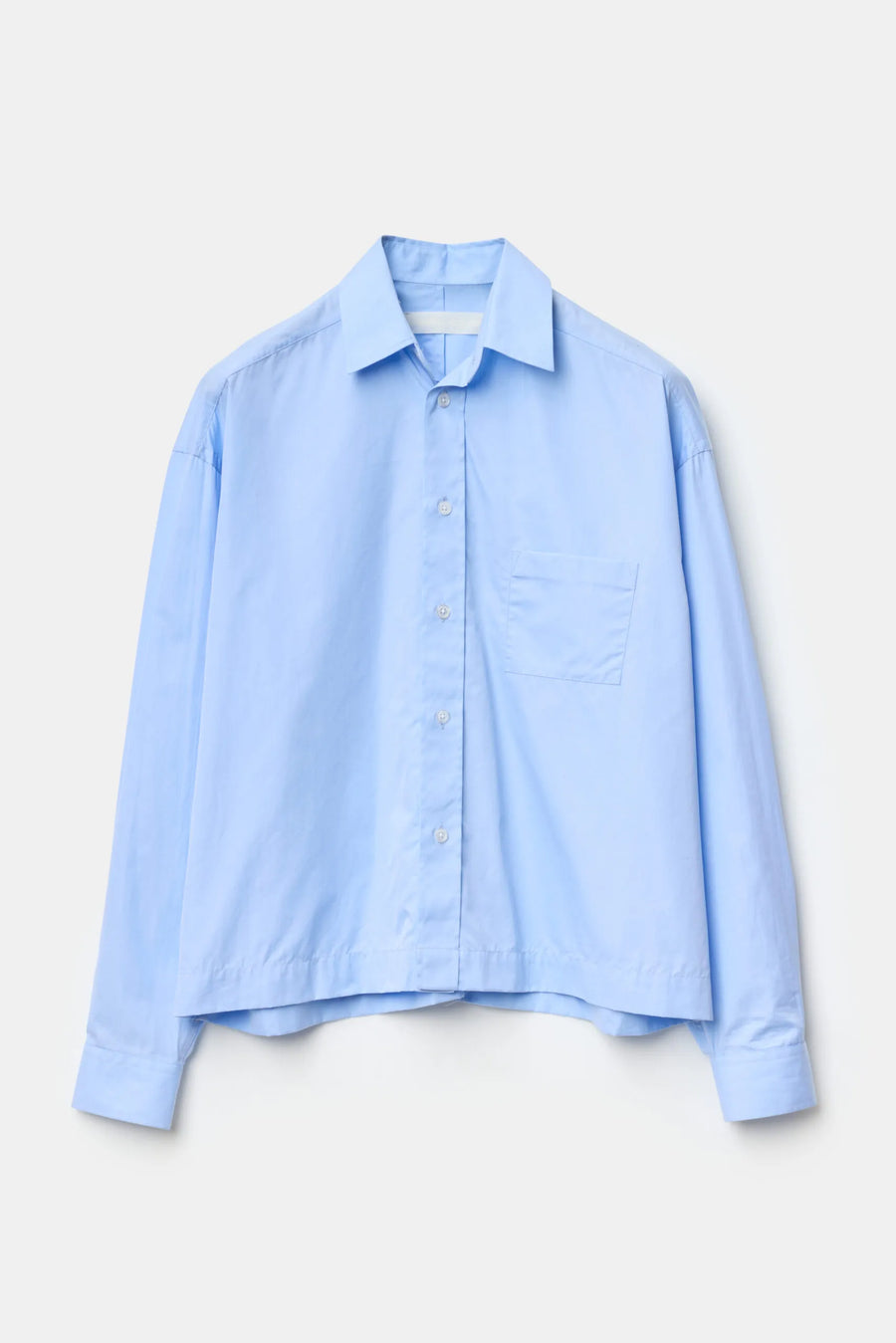 ADNYM MILA SHIRT IN AZZURRO BLUE