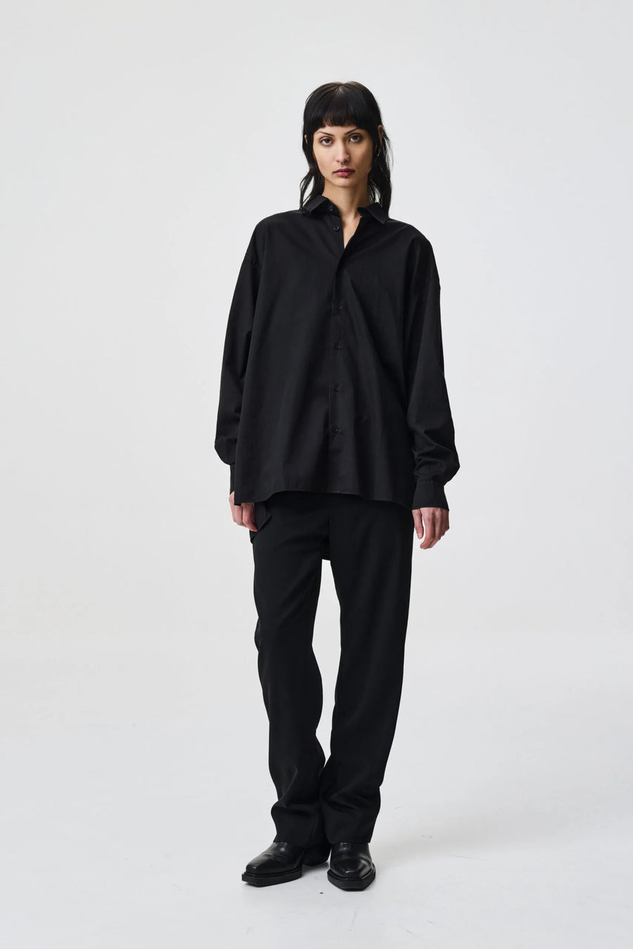 ADNYM SARK SHIRT IN BLACK