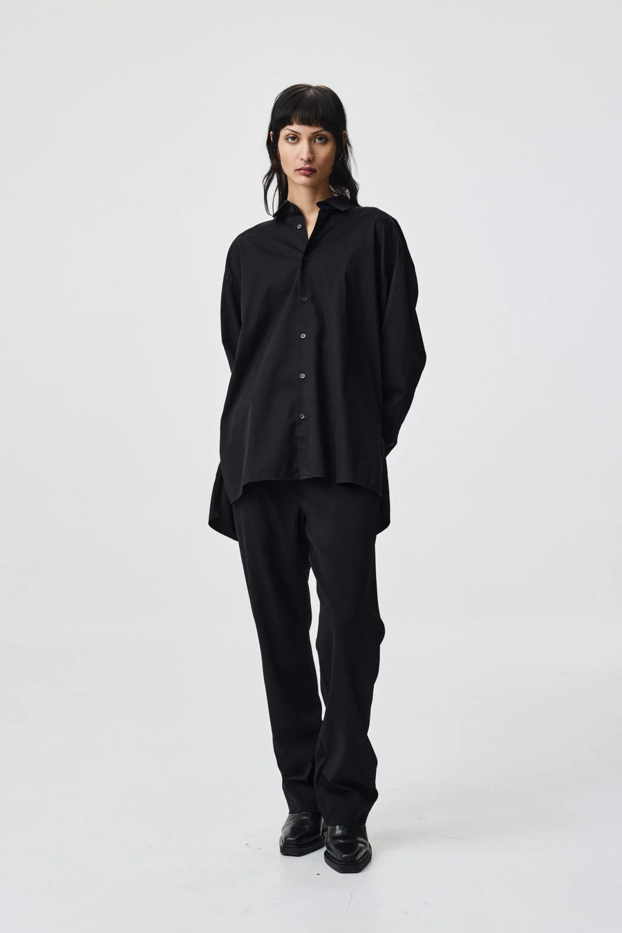 ADNYM SARK SHIRT IN BLACK