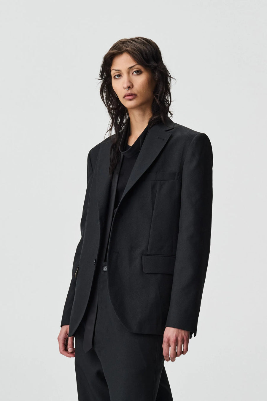 ADNYM SCHAFFER JACKET IN OSAKA BLACK