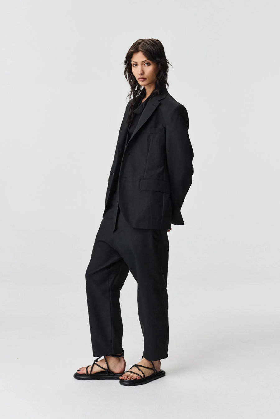 ADNYM SCHAFFER JACKET IN OSAKA BLACK