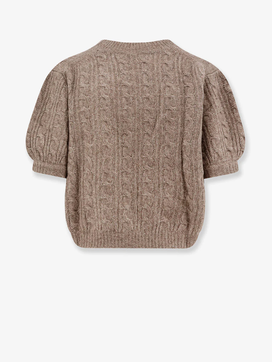 LISA YANG KENZIE SWEATER IN NOUGAT