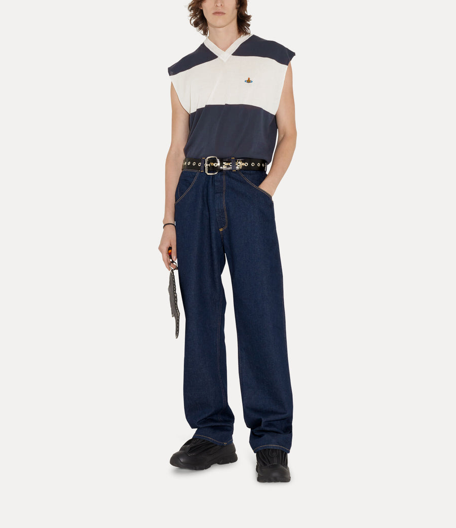 VIVIENNE WESTWOOD BAGGY JEANS IN INDIGO