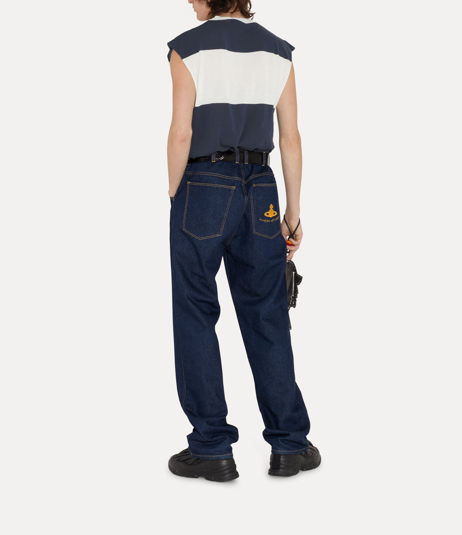 VIVIENNE WESTWOOD BAGGY JEANS IN INDIGO