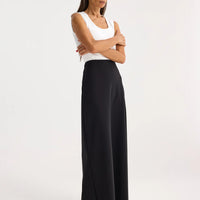 ROHE MODERN SCUBA SKIRT IN BLACK