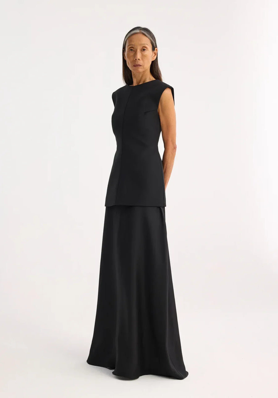 rohe open back dress Rhe Women's Open back Maxi dress - Black