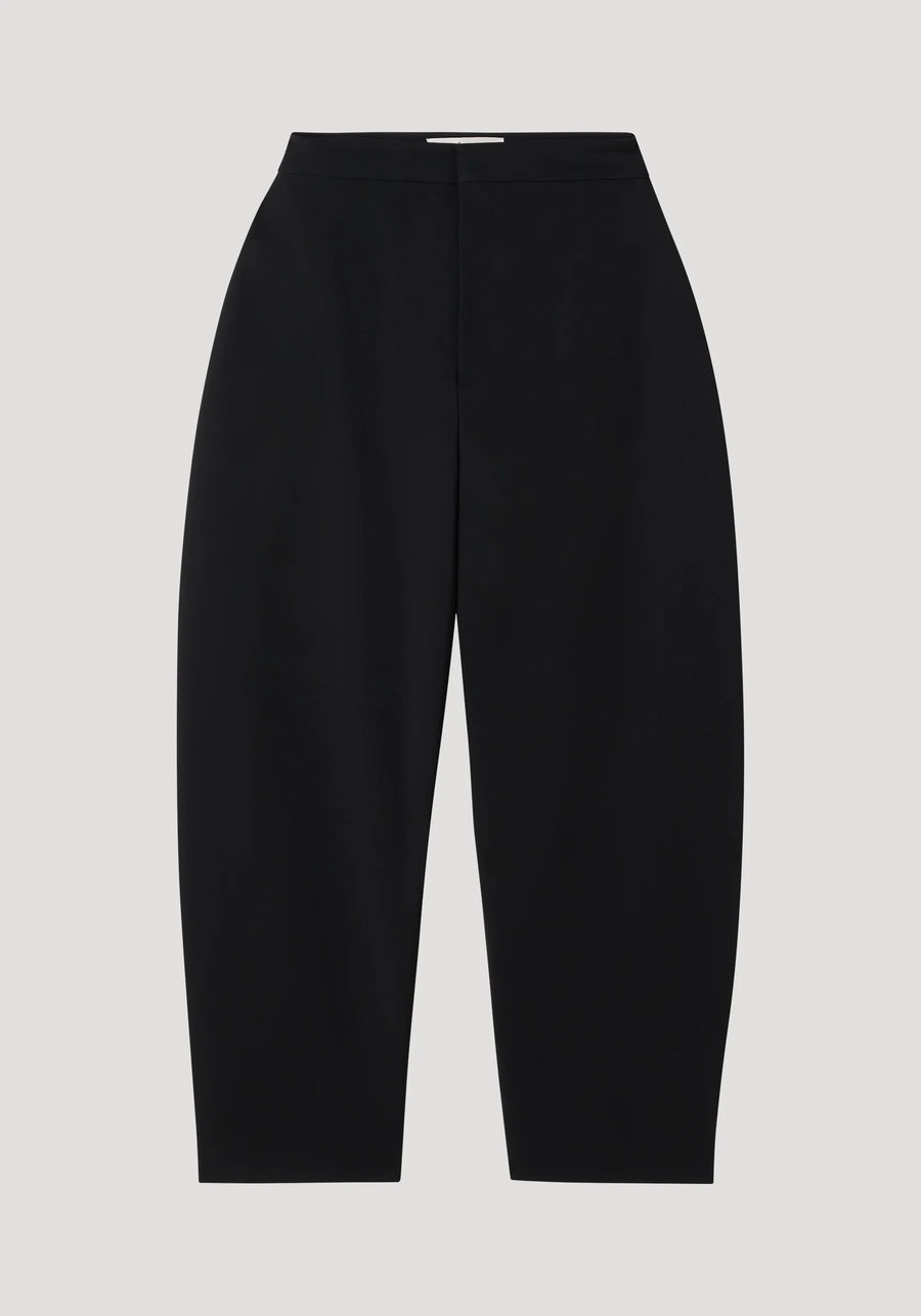 ROHE SCULTURAL TROUSERS IN BLACK