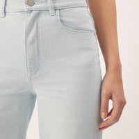 DL1961 HEPBURN WIDE LEG HIGH RISE VINTAGE 33