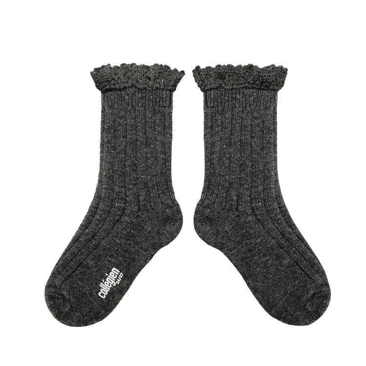 COLLEGIEN HERMINE SOCKS IN SMOKY