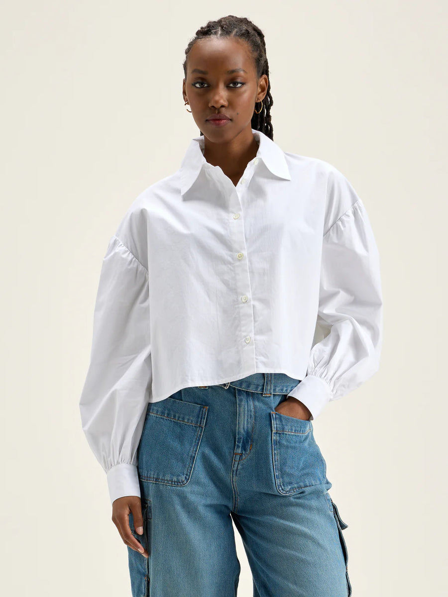 BELLEROSE KINGA SHIRT IN WHITE