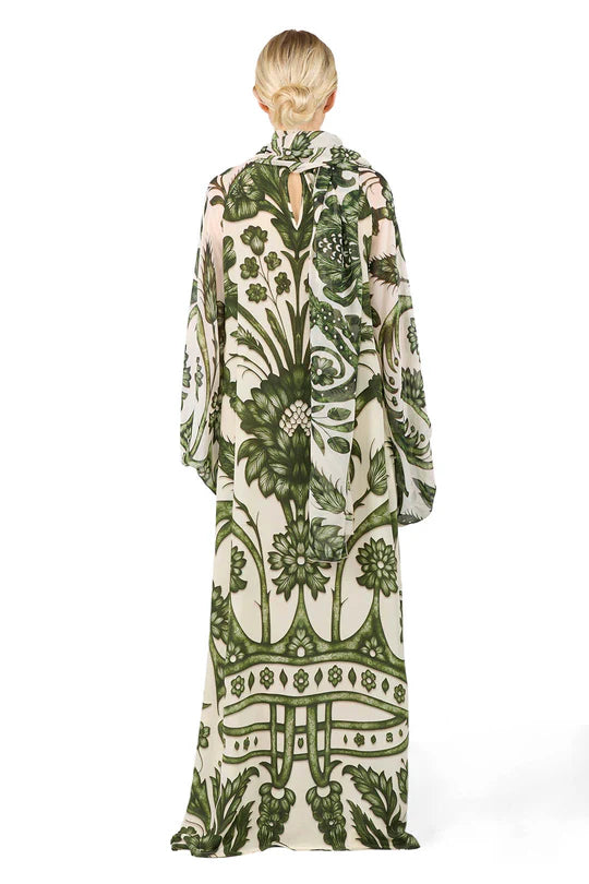 FOR RESTLESS SLEEPERS ARPOCRATE DRESS IN CROWN GREEN