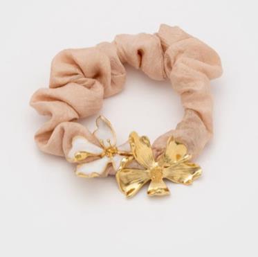 CECILE BOCCARA DOUBLE FLOWER HAIR ACCESSORY