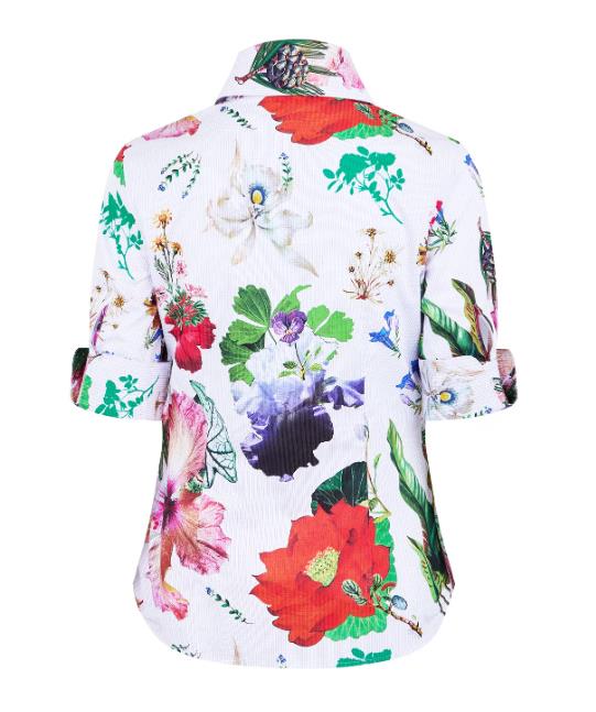 VIVIENNE WESTWOOD TOULOUSE SHIRT IN FLOWER PRINT