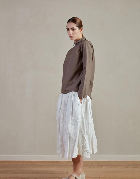 BERGFABEL FARMER SKIRT IN WHITE