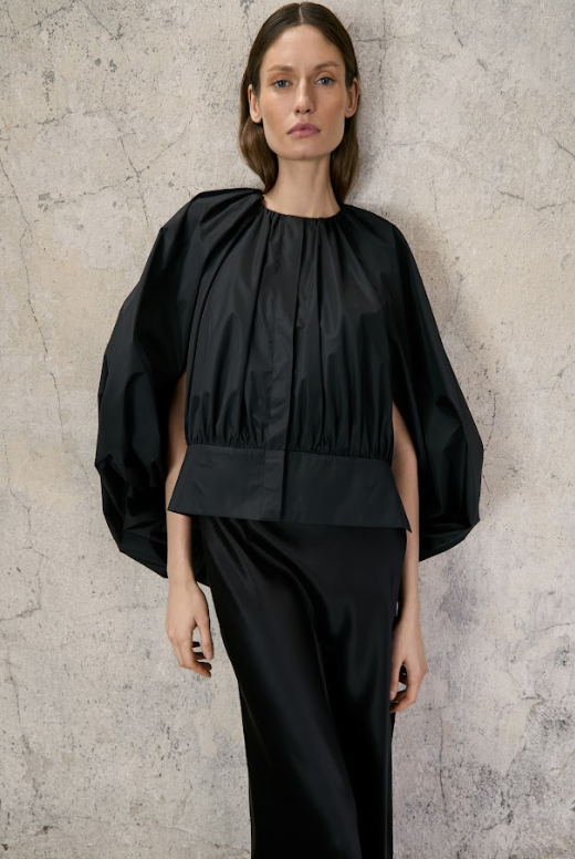 DI STAVNITSER DOHA BLOUSE IN BLACK