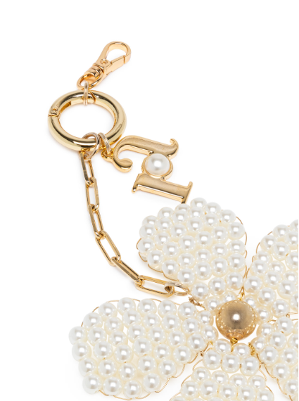 ROSANTICA GARDENIA CHARM IN WHITE PEARLS
