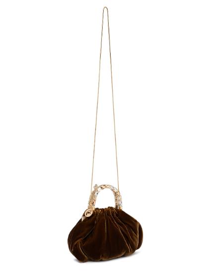 ROSANTICA ARCO BAG IN SUNSET BROWN