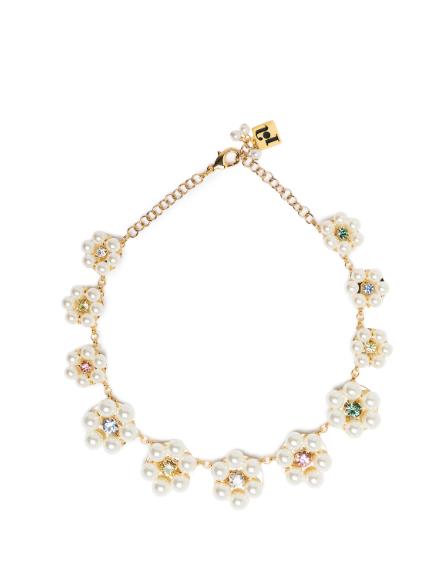 ROSANTICA CINDY FLOWER NECKLACE