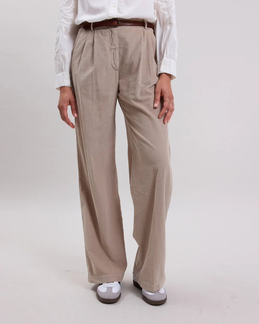 HARTFORD PANACHE CORDUROY PANTS IN BEIGE