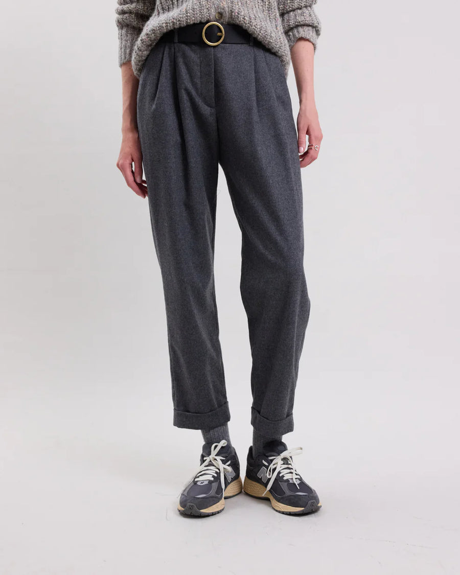 HARTFORD POETE PANTS IN GREY