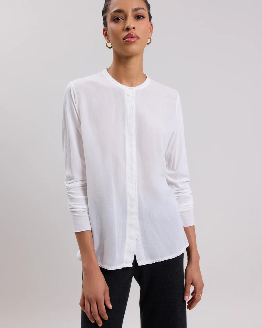 HARTFORD TALVA SHIRT IN OFF WHITE