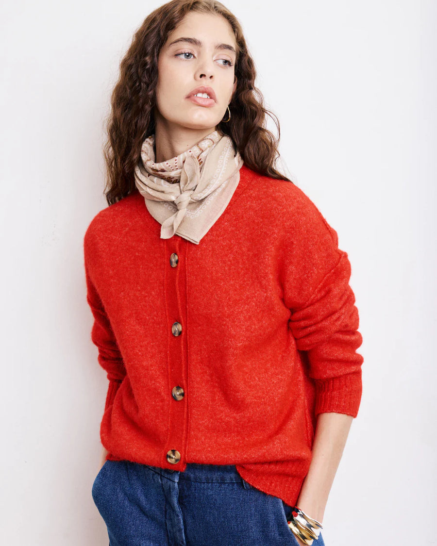 HARTFORD BANDANA SCARF IN BEIGE