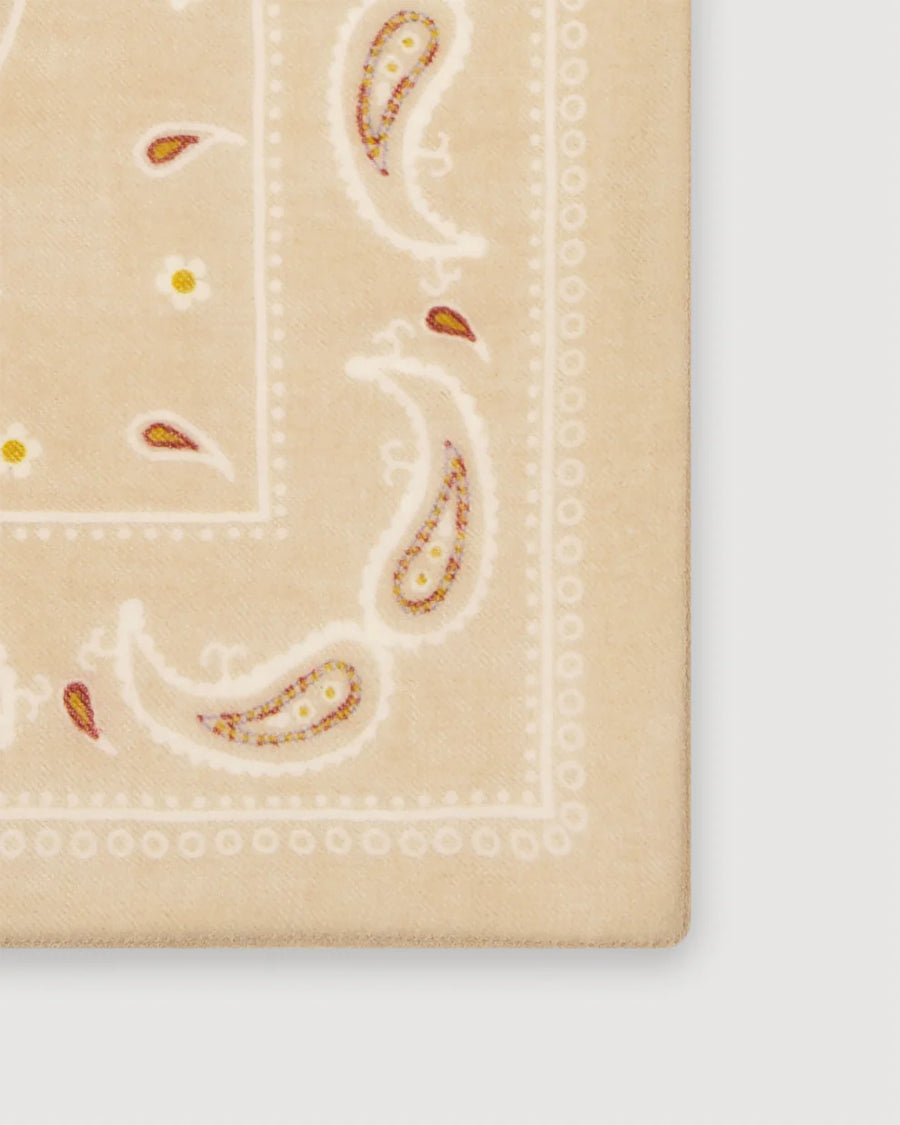 HARTFORD BANDANA SCARF IN BEIGE