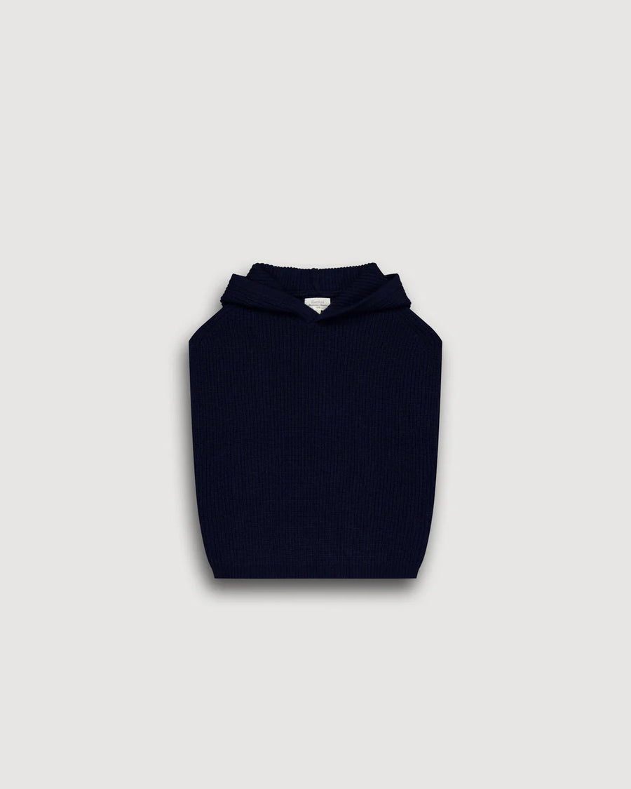 HARTFORD MACAO HOODY IN NAVY