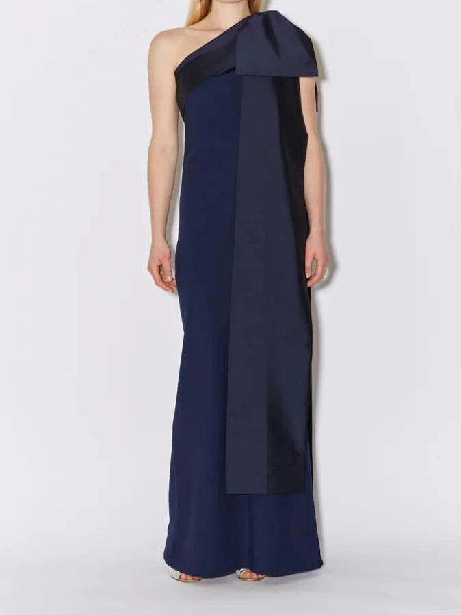 BERNADETTE DRESS ADRIAN IN NAVY