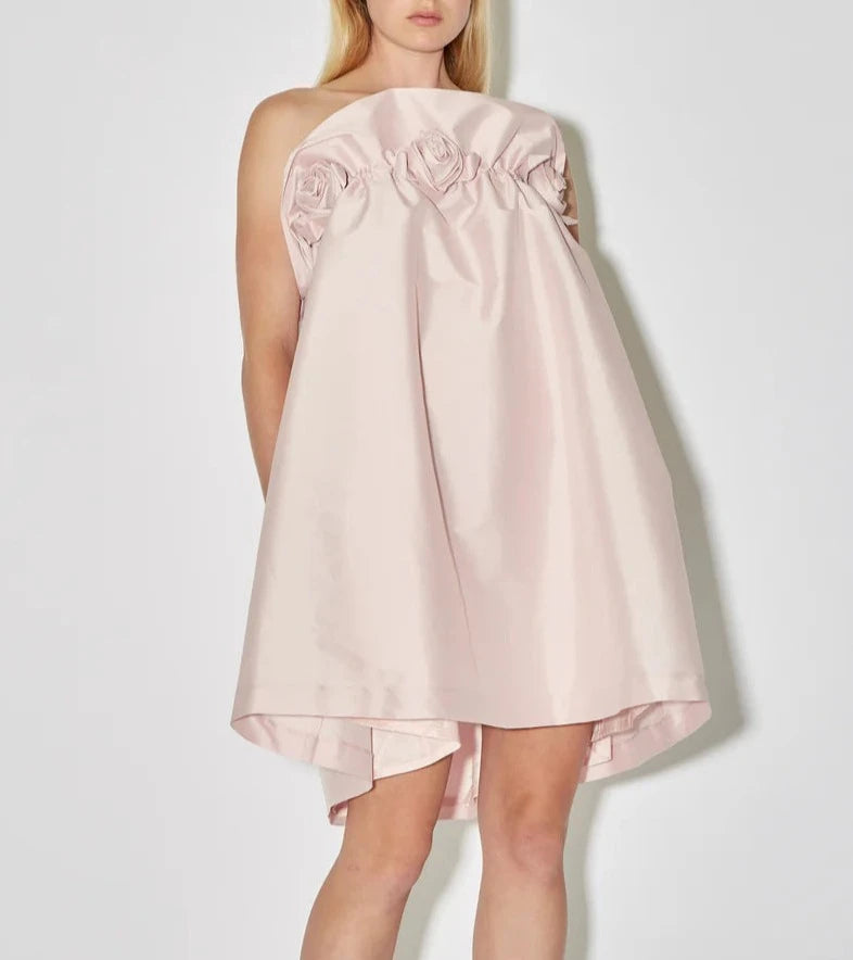 BERNADETTE DRESS THEODORE IN BLUSH PINK