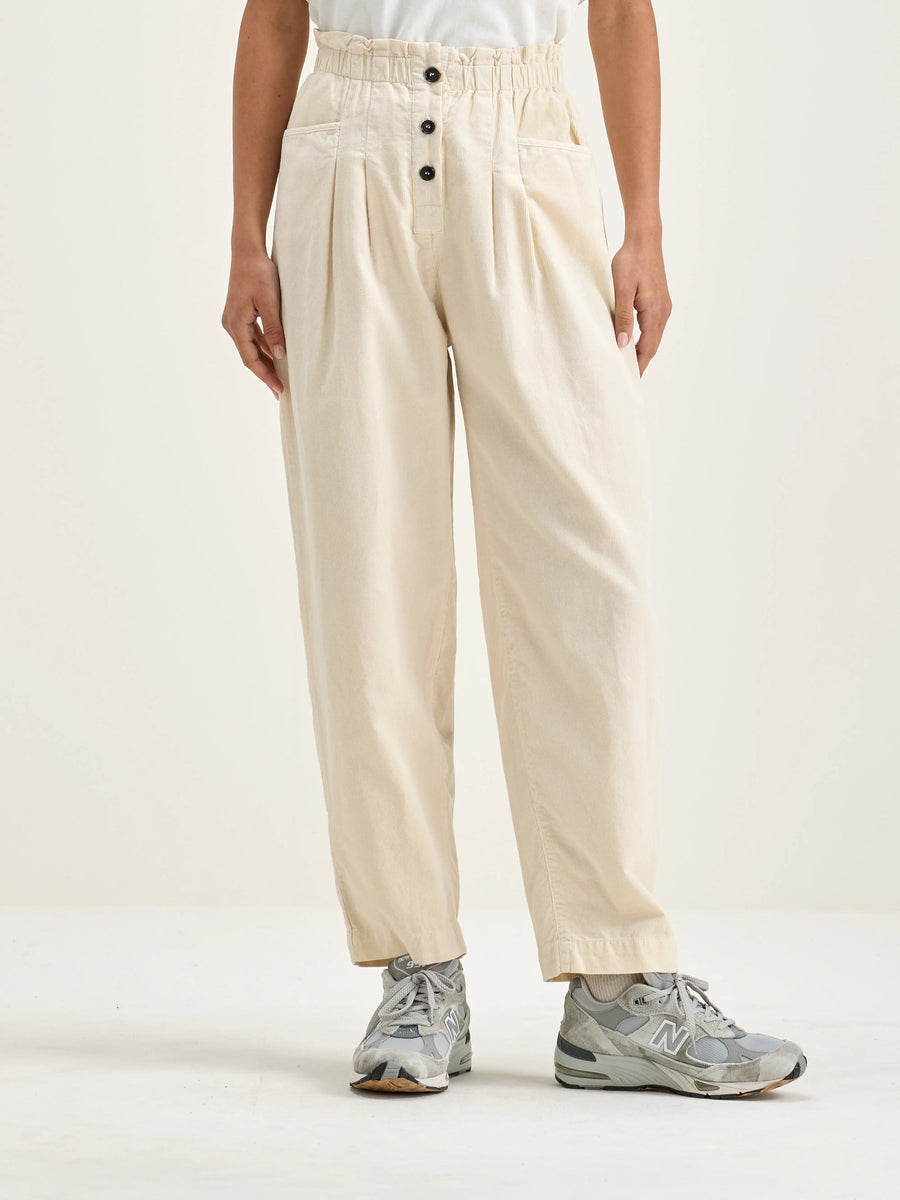 BELLEROSE LILO TROUSERS IN CREAM