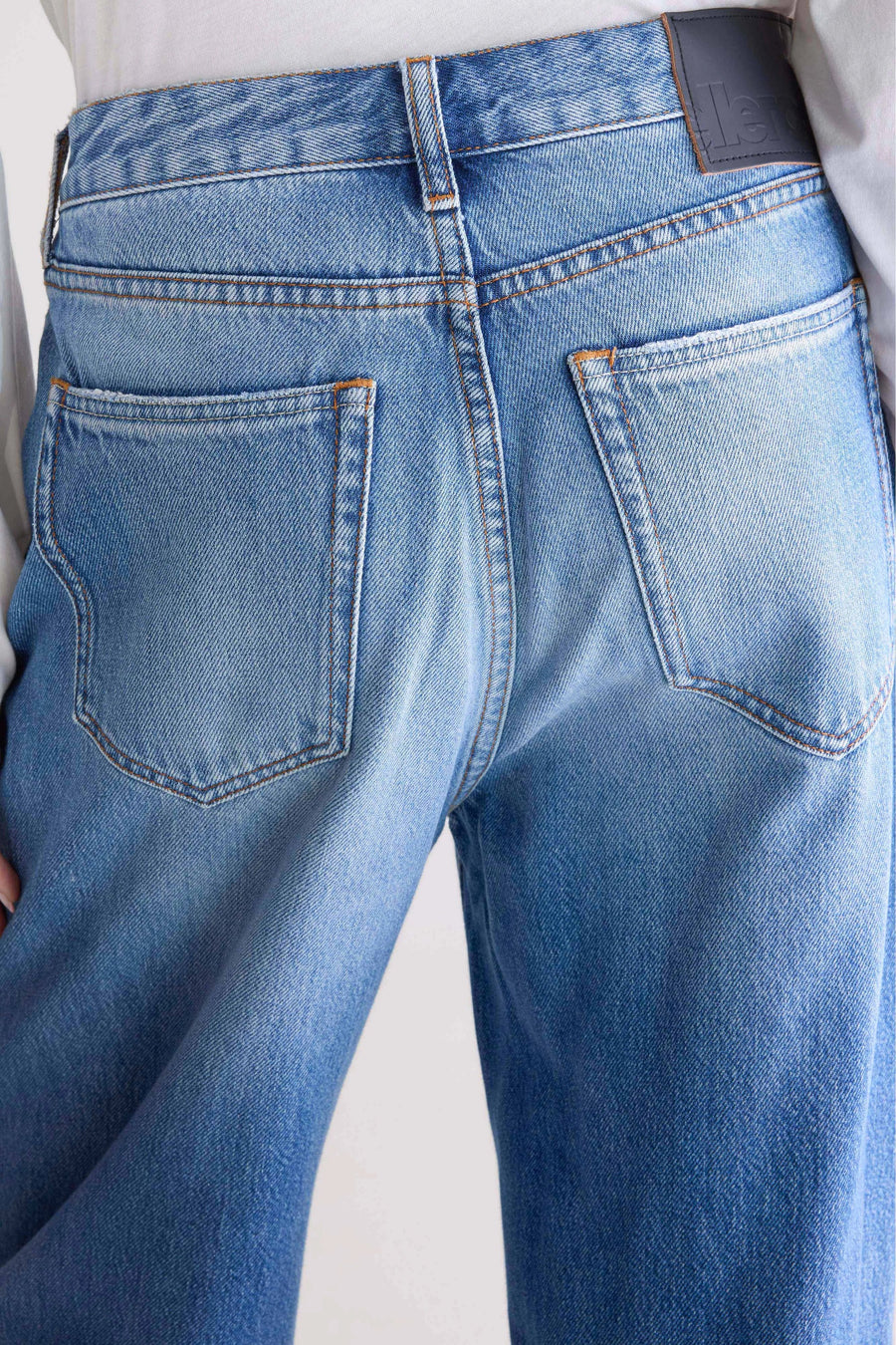 BELLEROSE PATSY52 / N. 67 LOOSE FIT LOW RISE BLUE DENIM IN BLUE STONE