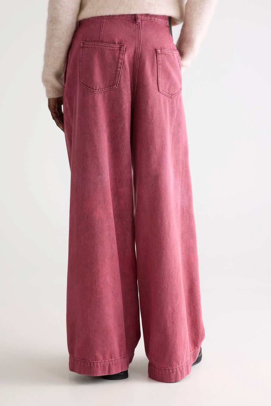 BELLEROSE POPS JEANS IN WINE STONE WASH
