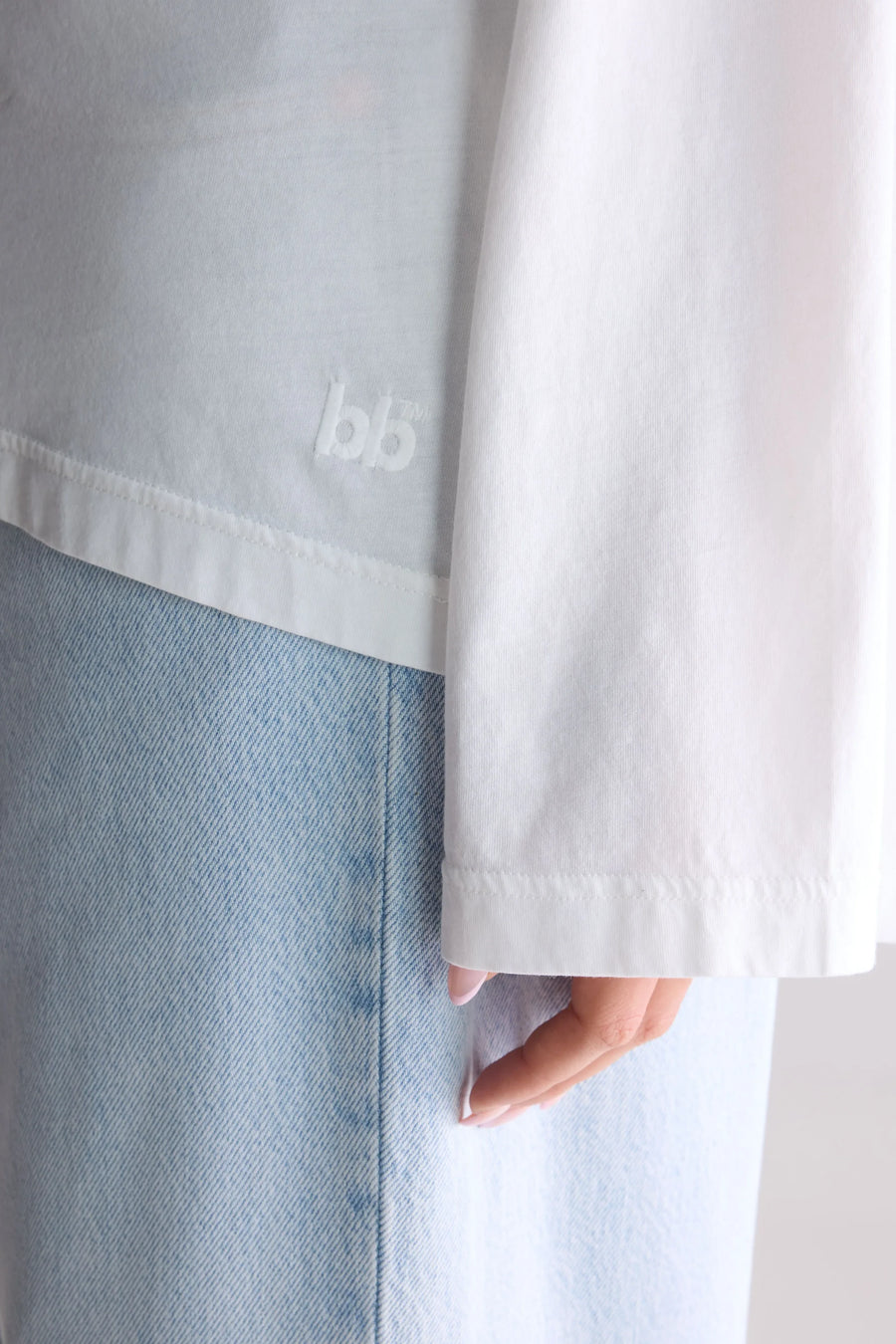 BELLEROSE FANDY TOP IN WHITE