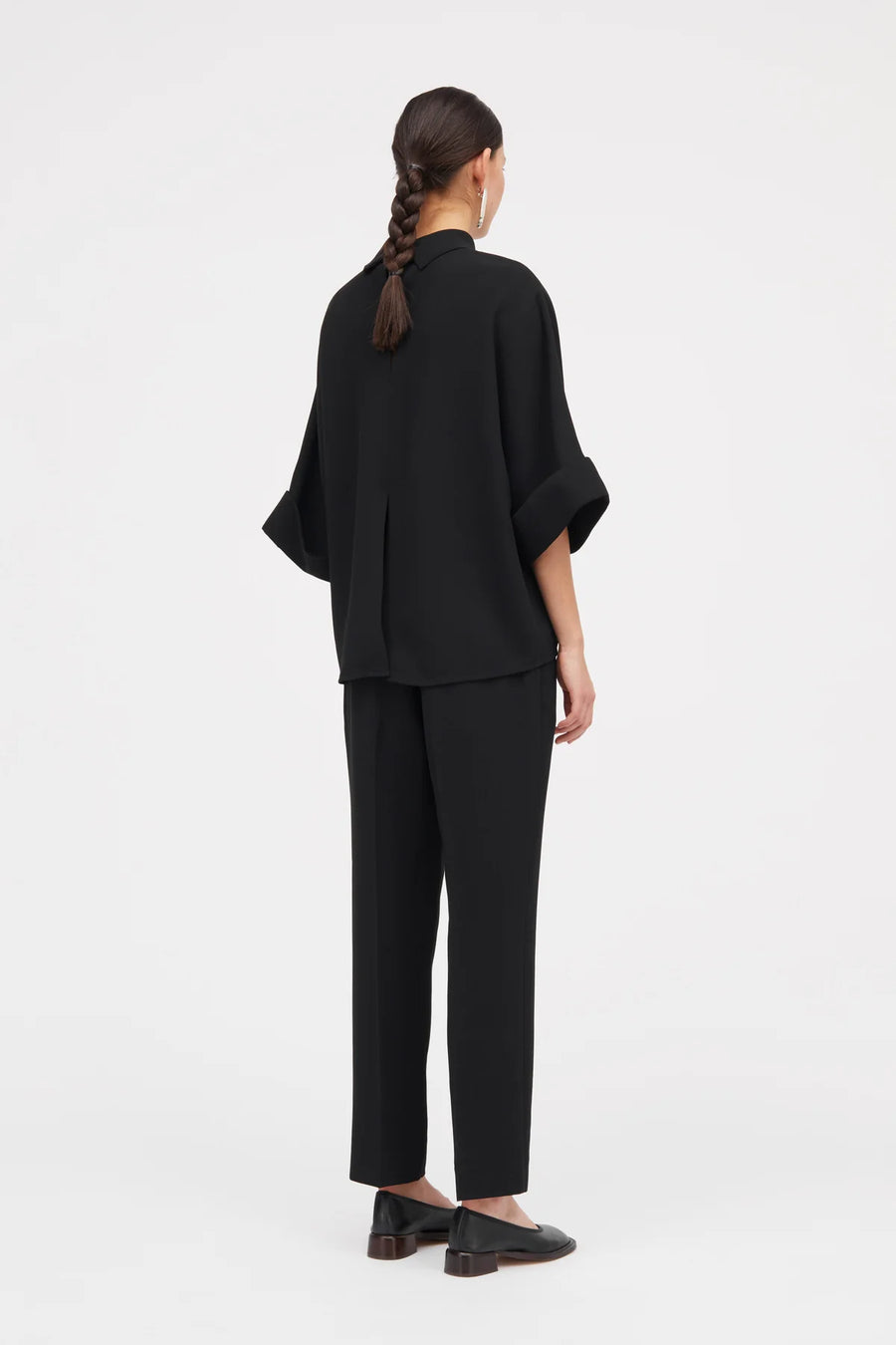 MKDT ATELIER BAILEE BLOUSE IN BLACK