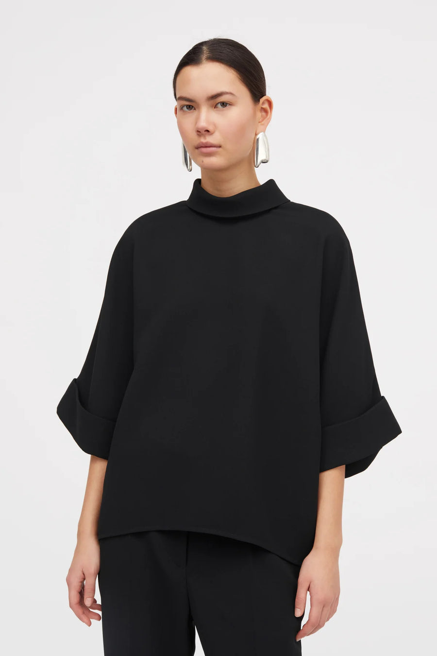 MKDT ATELIER BAILEE BLOUSE IN BLACK