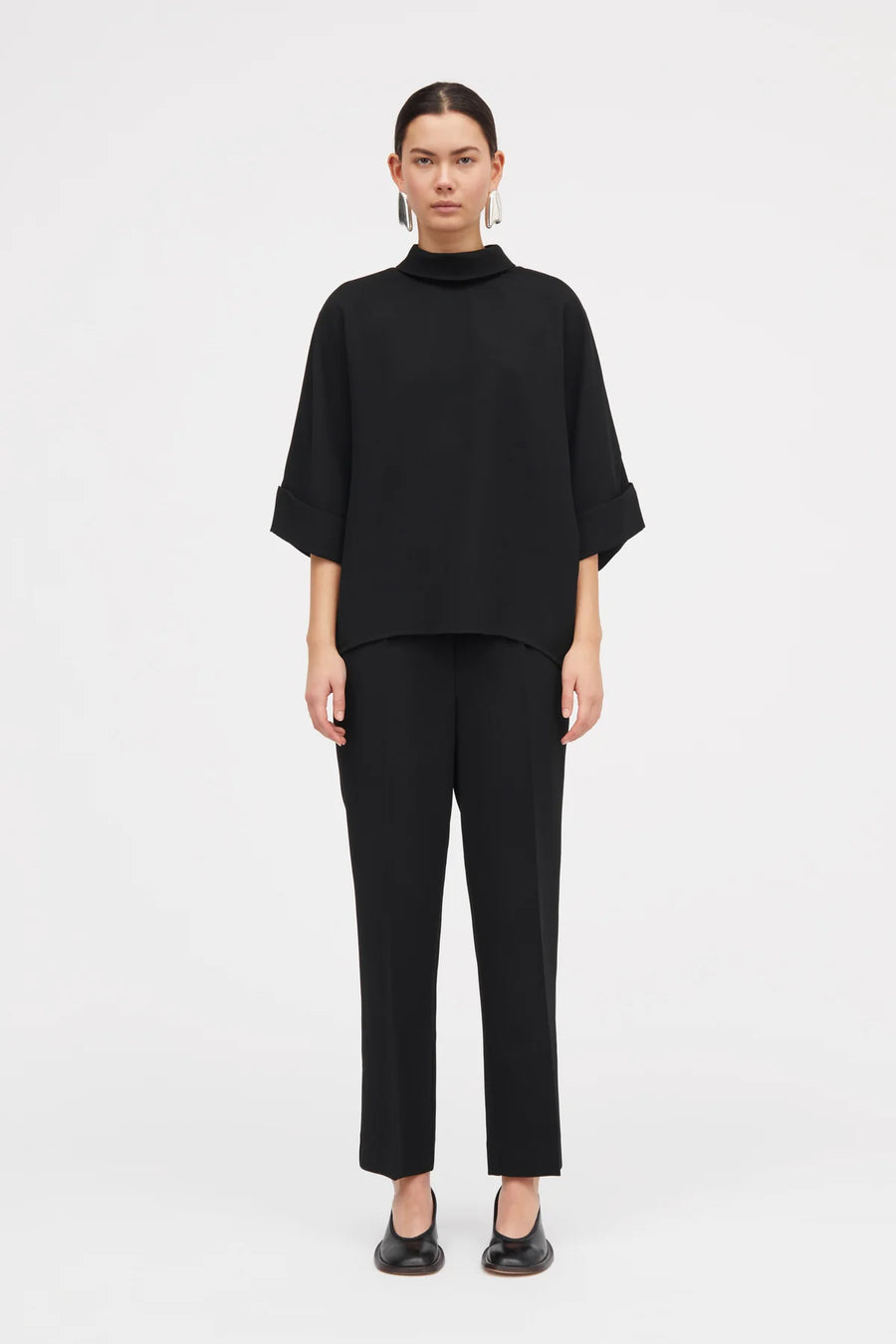 MKDT ATELIER BAILEE BLOUSE IN BLACK