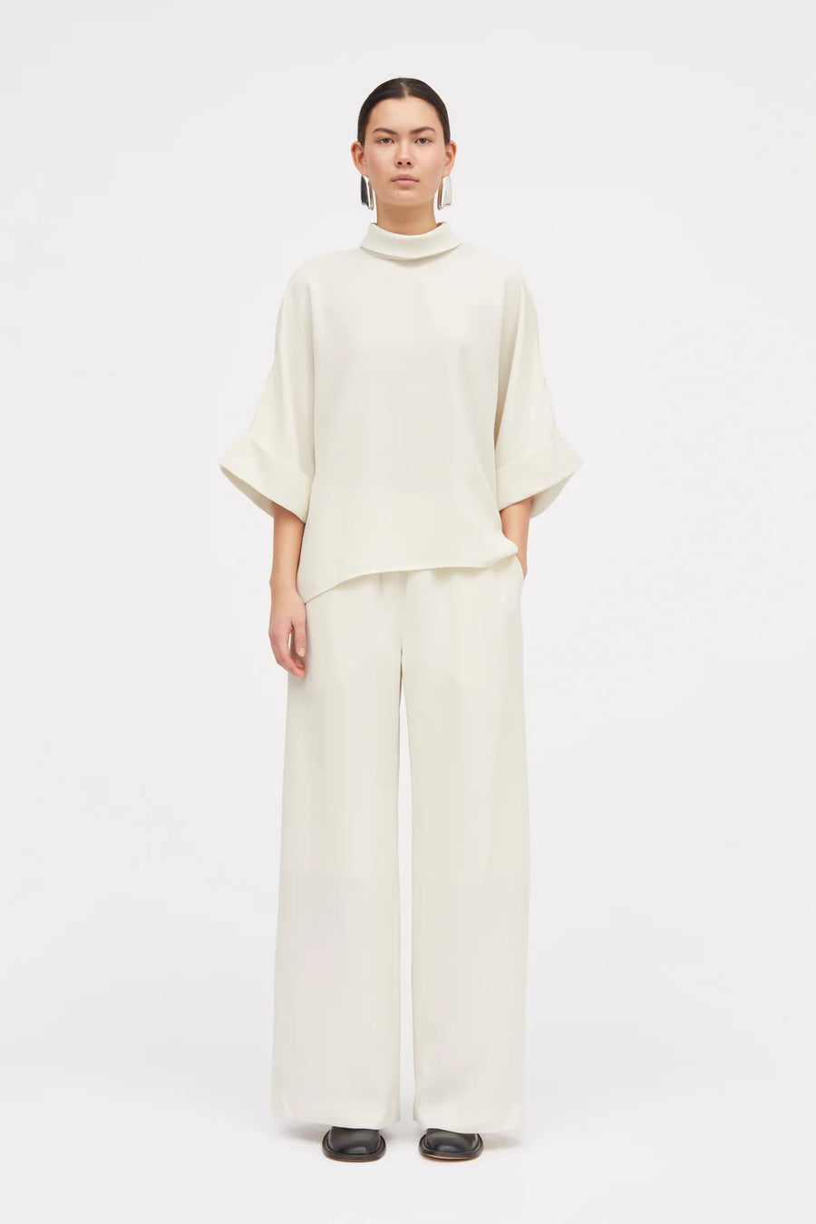 MKDT ATELIER BAILEE BLOUSE IN IVORY