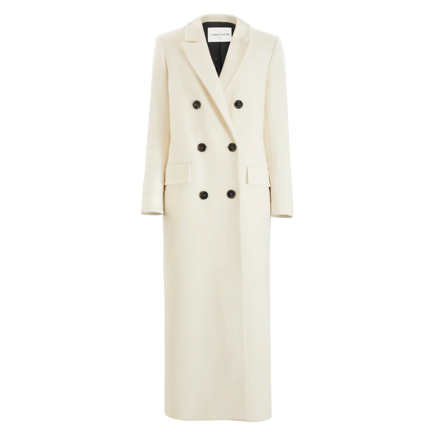 THE LANDSKEIN CELESTE COAT IN IVORY