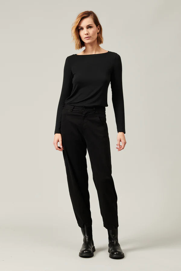 TRANSIT COMFORT FIT PANTS IN BLACK