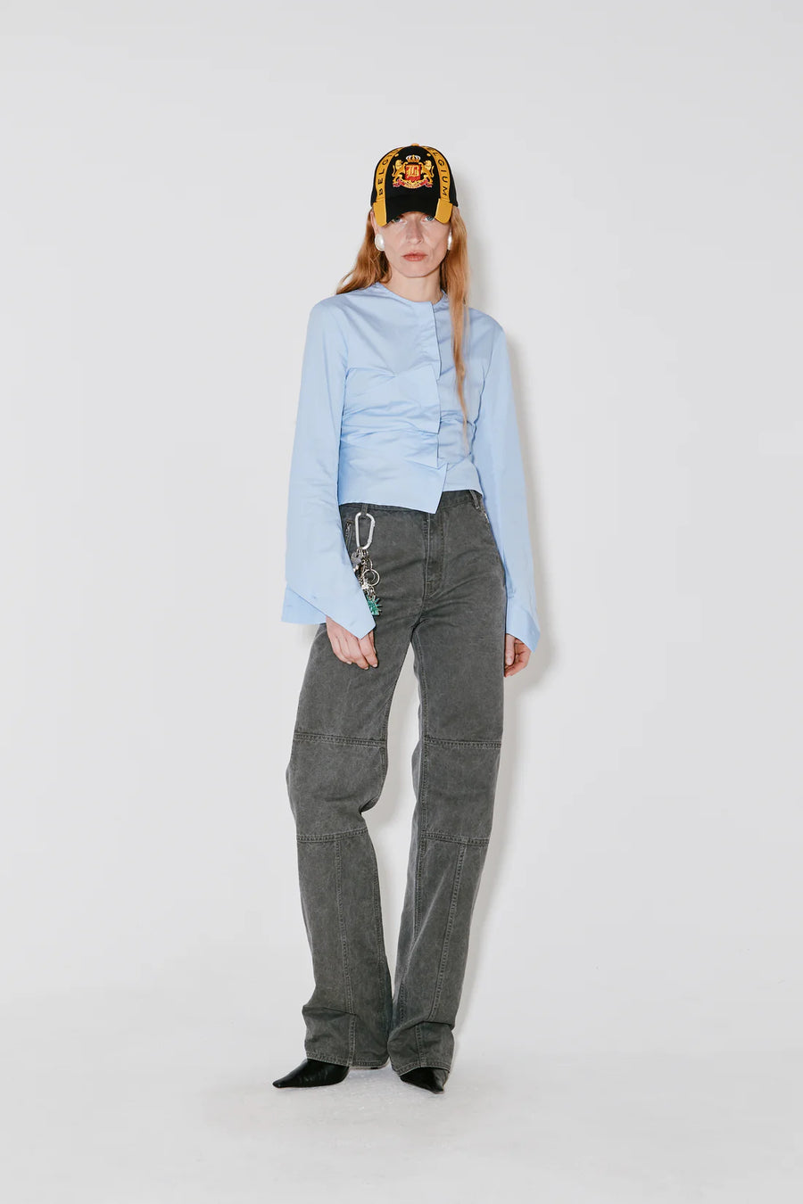 FAÇON JACMIN CHRISTAL SHIRT IN LIGHT BLUE