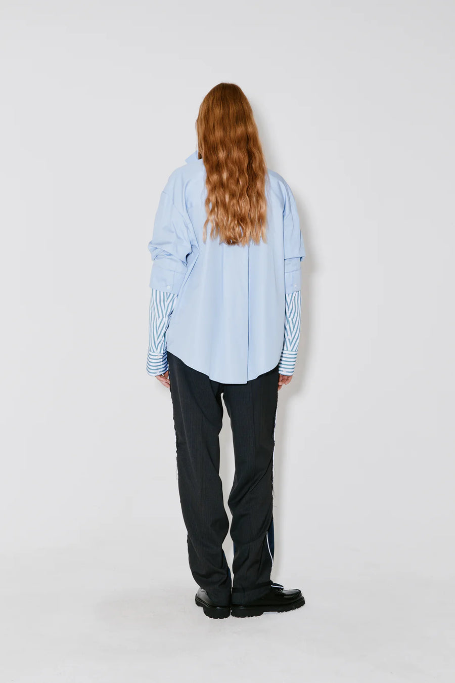 FAÇON JACMIN COSMO SHIRT IN LIGHT BLUE