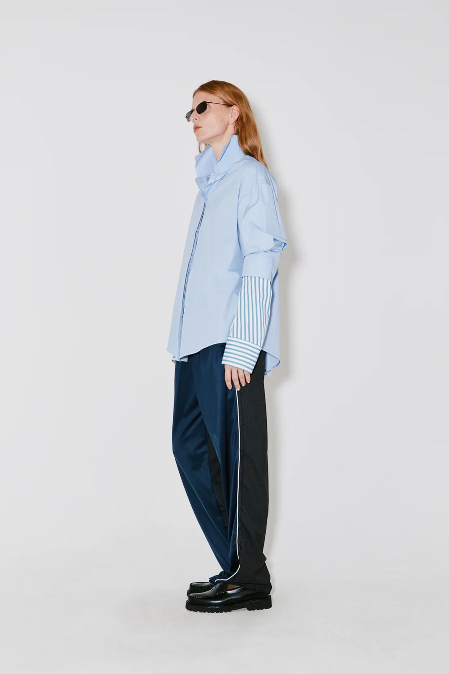 FAÇON JACMIN COSMO SHIRT IN LIGHT BLUE