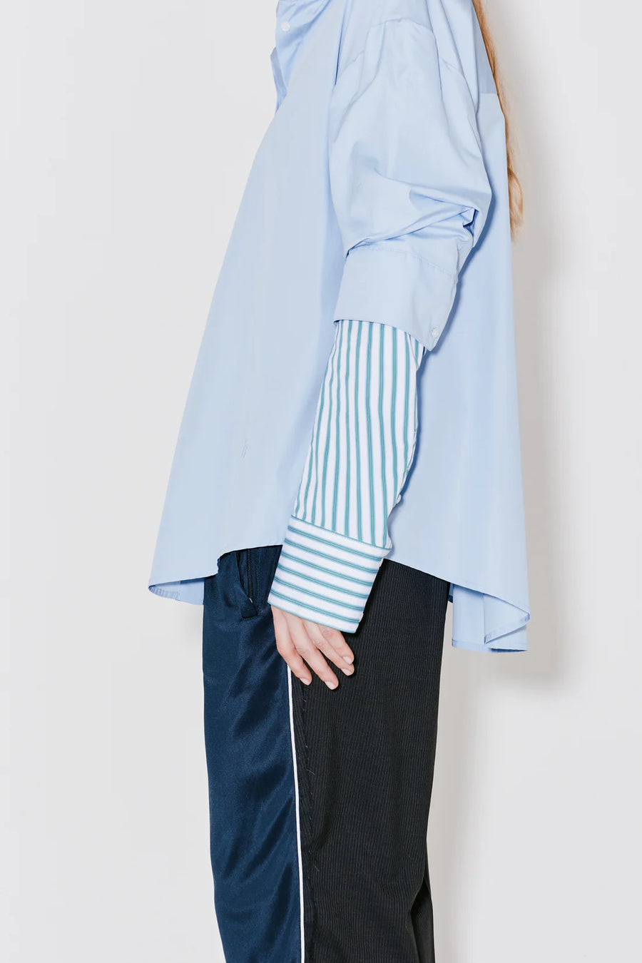 FAÇON JACMIN COSMO SHIRT IN LIGHT BLUE