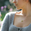 MARY K GOLD CUTOUT COMPASS NECKLACE