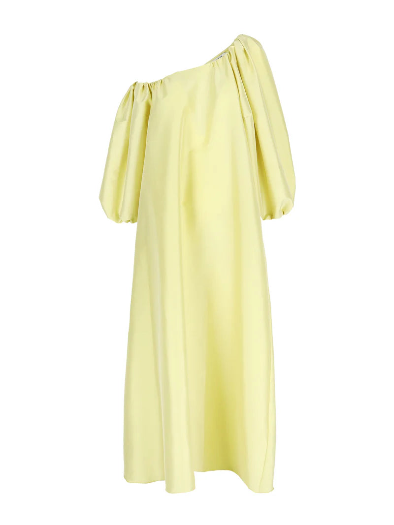 BERNADETTE DRESS NATHALIE IN SOFT YELLOW