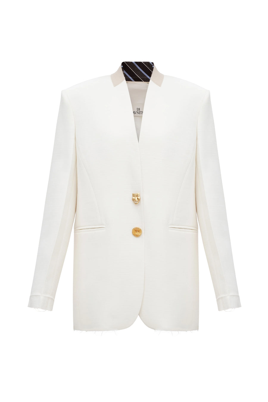 DI STAVNITSER THE SIGNATURE JACKET IN CREAM