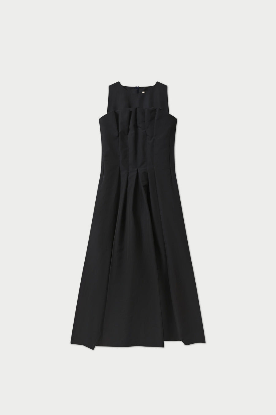 NATAN CLOCHE DRESS IN TECHNICAL COTTON IN NAVY